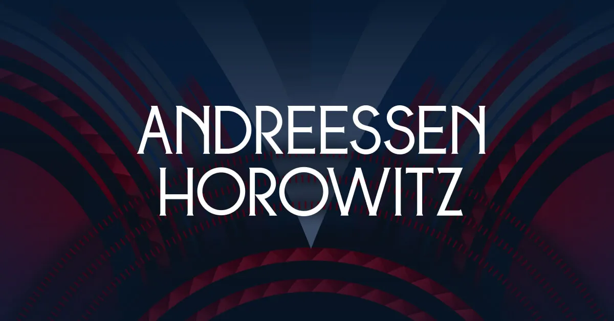 Visuel de Andreessen Horowitz Blog