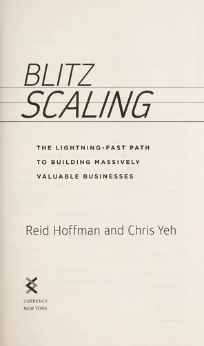 Visuel de Blitzscaling